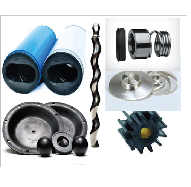 Pièces de rechange interchangeables pour des pompes Csf inox, Mono, Seepex, Netzsch, Allweiler, Born...